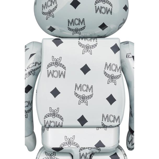 BE@RBRICK MCM WHITE CHROME Ver. 100％ & 400％ |  | 02