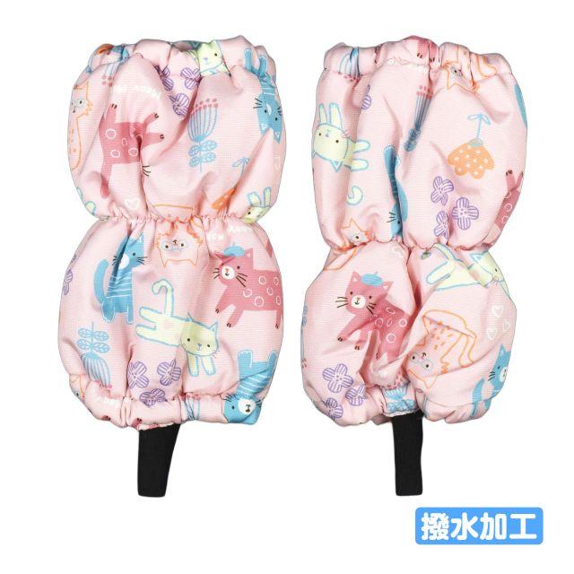(メール便送料無料)スノーカバー ねこ柄 ベビー キッズ 女の子 撥水加工 雪よけ 足カバー |  | 06