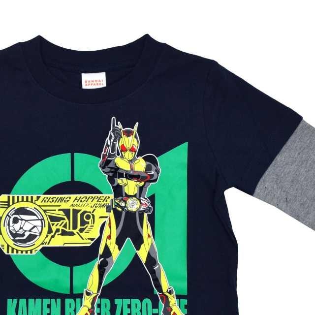 Tシャツ 男の子 キッズ 長袖 仮面ライダーゼロワン レイヤード Eq