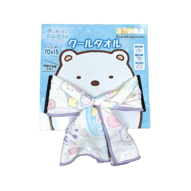 (ゆうパケット送料無料)クールタオル 首 ひんやり タオル すみっコぐらし キッズ ジュニア 接触冷感 | すみっコぐらし | 04