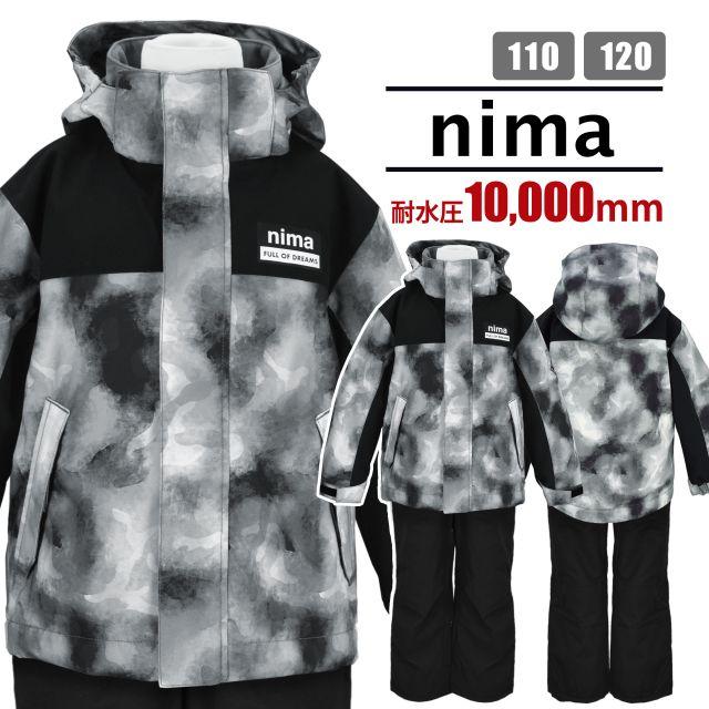 NIMA (送料無料)スノーウェア フード取り外し可 nima サイズ調節可 耐