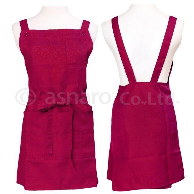 (メール便送料無料)エプロン ショート丈 レディース 兼用 前掛け ワークエプロン ガーデニング | 