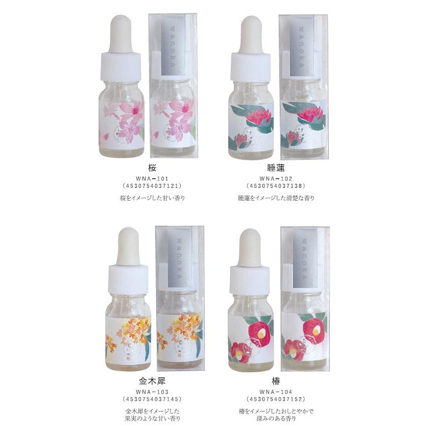 アートラボ wanoka 香油 アロマオイル10ml 水溶性 WNA cotoiro KYOTO JAPAN こうゆ アロマ オシャレ ルームフレグランス ART LAB アート・ラボ|asobi|03