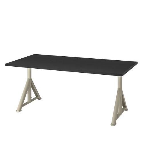 パソコンデスク ワークデスク おしゃれ 机 オフィス Pc 事務 長机 テーブル 作業台 会議 学習 Ikea イケア Idasen イドーセン ブラック ベージュ Asobinoインテリア 通販 Yahoo ショッピング