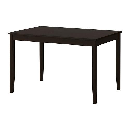 【在庫あり】 激安通販販売 ダイニングテーブル IKEA イケア LERHAMN レールハムン テーブル ブラックブラウン 404.442.98 secure.dhakdhol.com secure.dhakdhol.com