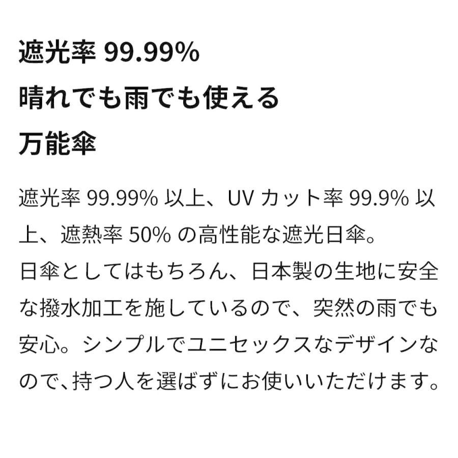 折りたたみ傘 日傘 HEATBLOCK CHAMBRAY 遮熱 遮温 撥水 メンズ レディース アンベル 男性用日傘｜asoboze｜13