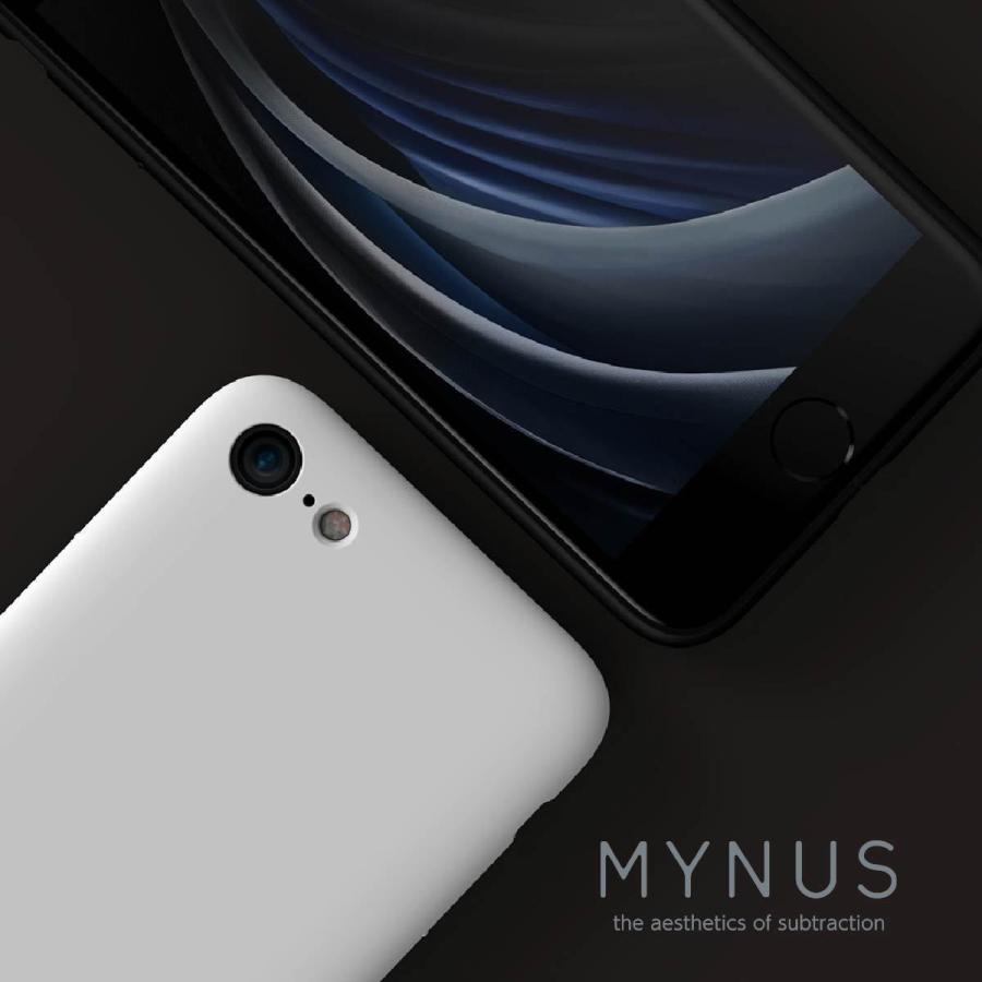 マイナス アイフォンケース MYNUS iPhone SE ケース ブラック ホワイト グレー | aso | 01
