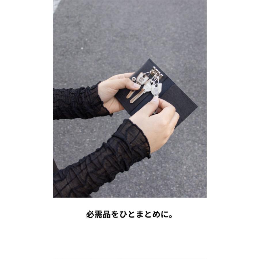 aso 二つ折りキーケース スガタ sugata 鍵 キーチェーン コンパクト