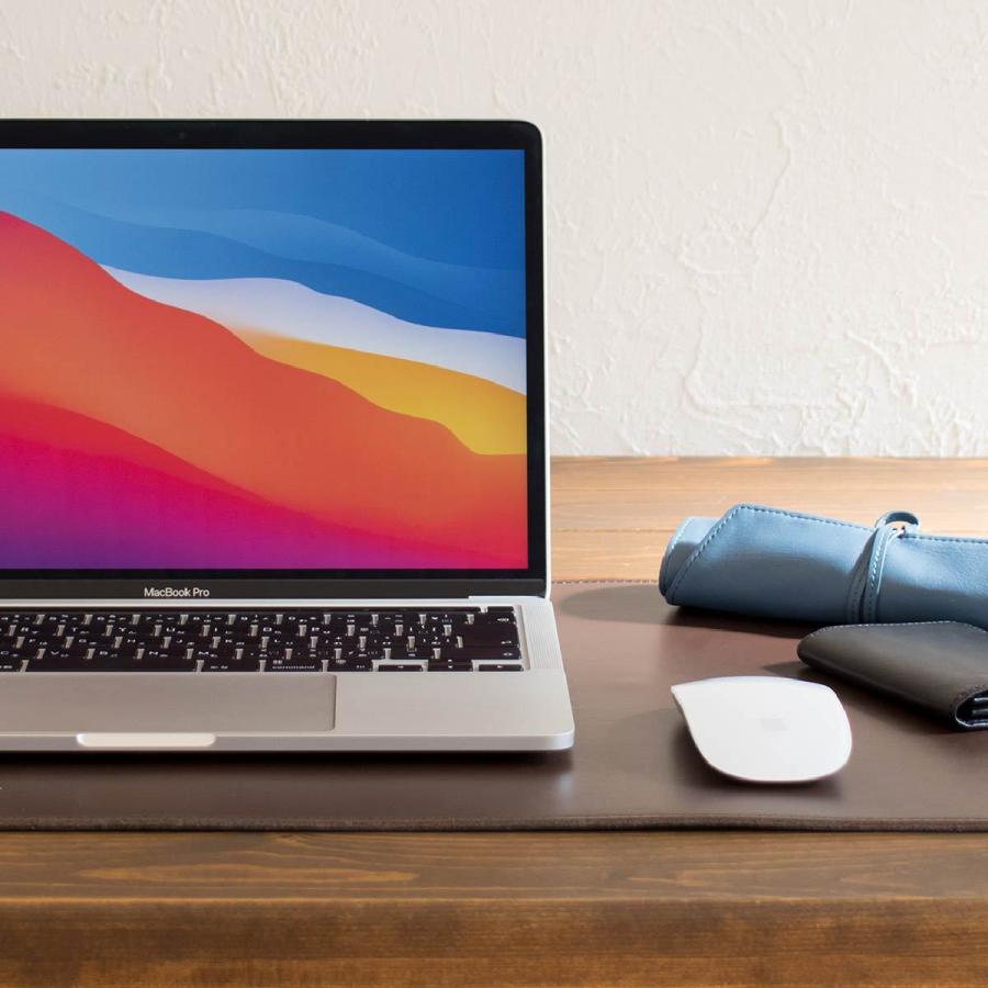 aso 爆買 デスクマット 革 パソコン 60 60cm 35 60×35 レザー 本革