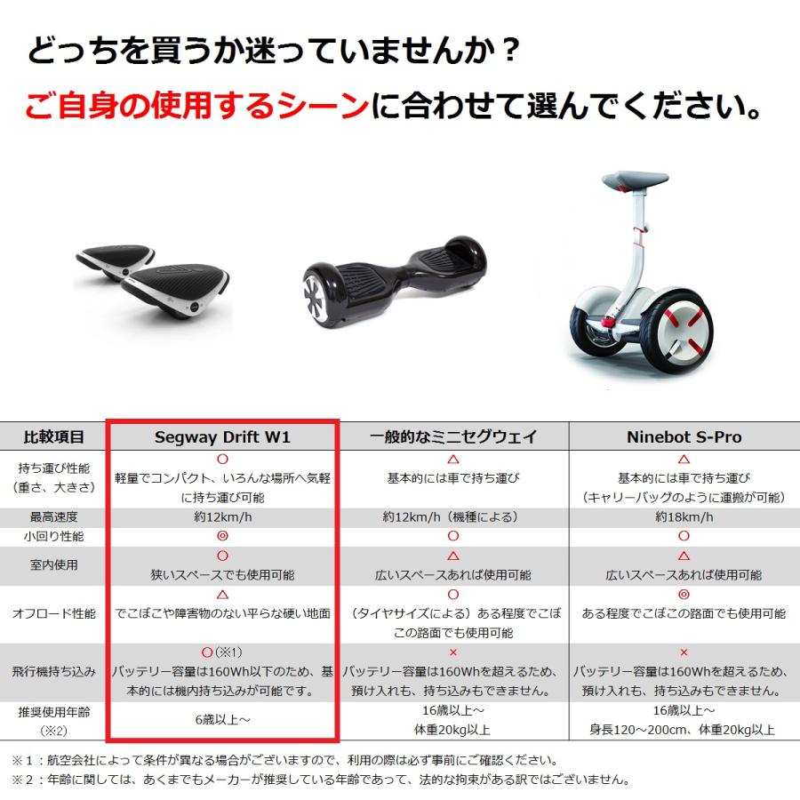 Segway Drift W1 電動ローラースケート 電動一輪車 バランス