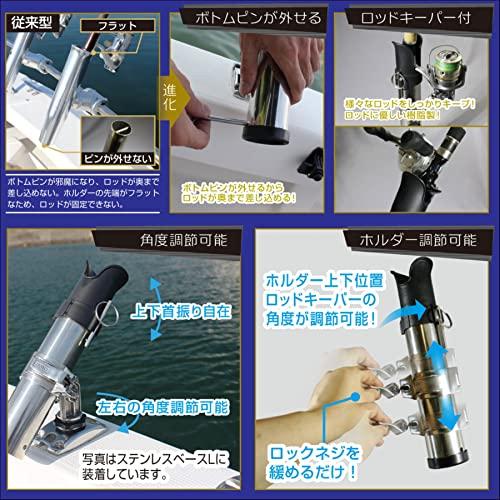 BMO ステンロッドホルダー自在式 ステンベースLセット 20Z0174_5