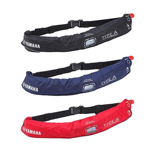 隆*束様 【新品】ヤマハ 水感知膨張式ライフジャケット ウエストベルト　（ブラッ YAMAHA ヤマハ 水感知膨脹式 ライフジャケット ウエストベルトタイプ