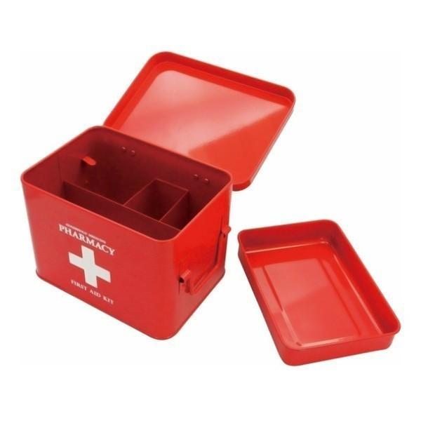 救急箱 ファーマシーボックス 送料無料 薬箱 大 大きい アンティーク