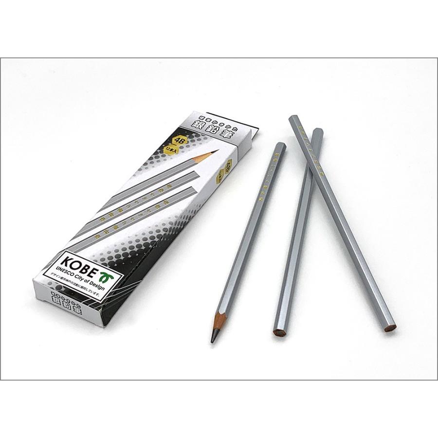 硬筆かきかた銀鉛筆 1ダース 12本入り : 神戸学習帳・銀鉛筆ならasone