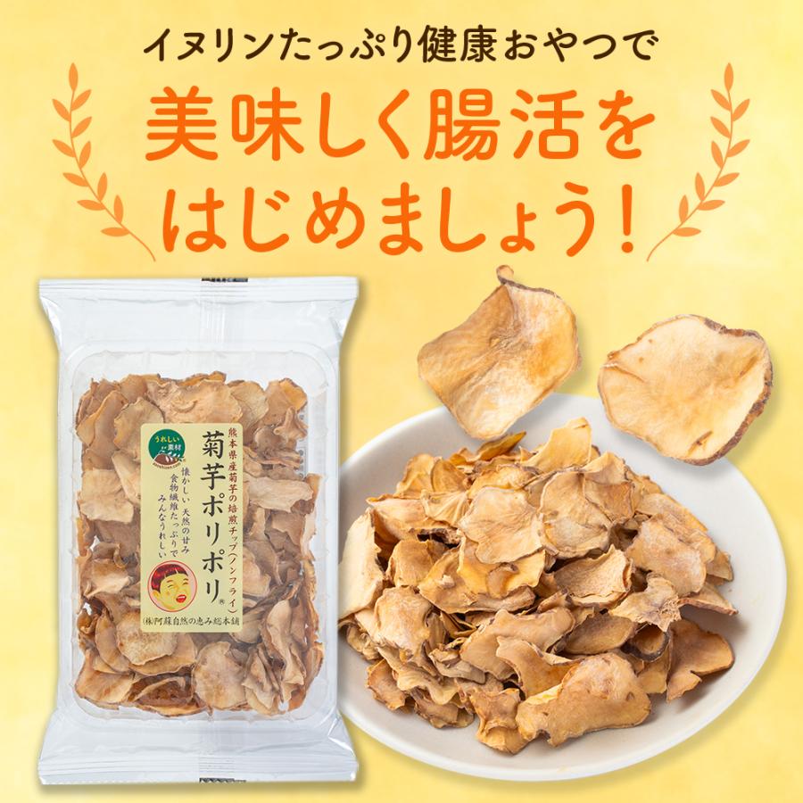 干し野菜（菊芋チップス）自然栽培 天日干し 90g×12袋