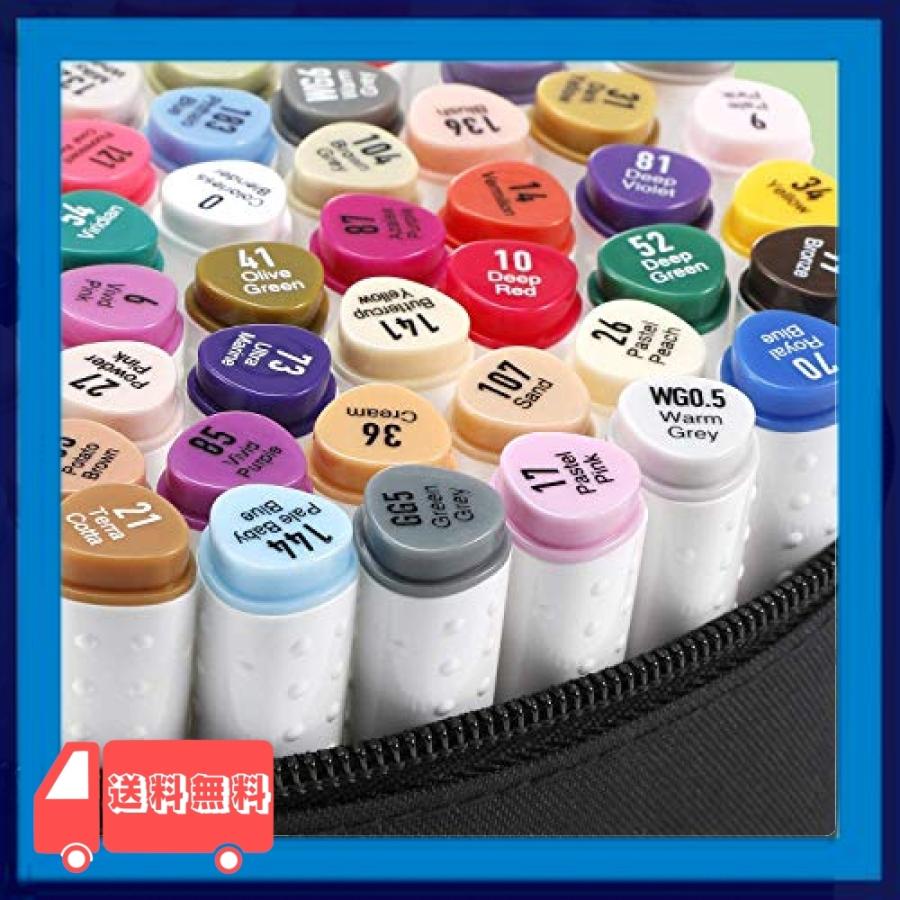 Ohuhu イラストマーカー 60色 マンガ コミック イラスト 漫画ためのセレクト ブレンダーペン付き マーカーペ Cjp 麻生川商店 通販 Yahoo ショッピング