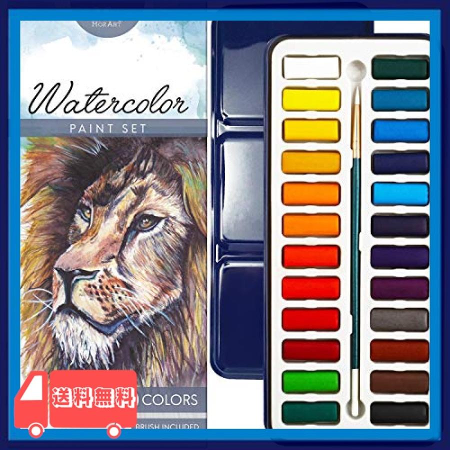 Mozartは水彩絵の具のエッセンシャルセットを供給 24の鮮やかな色 軽量でポータブル 新進の愛好家やプロのアー Hhh7576 麻生川商店 通販 Yahoo ショッピング