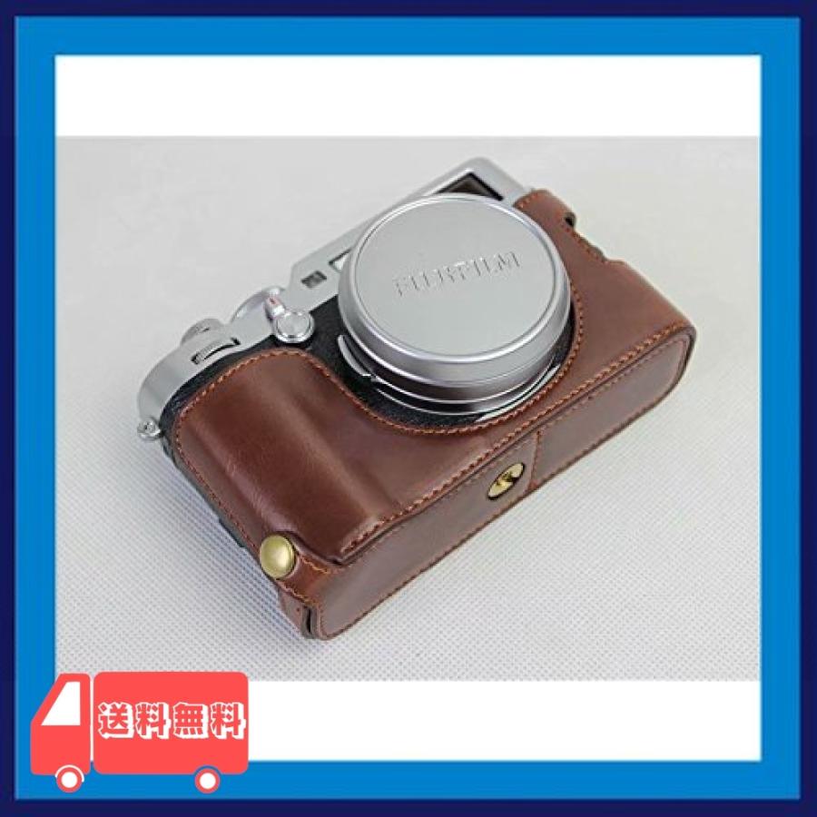 Fujifilm Fuji 富士 Pen X100f カメラ バッグ カメラ ケース Koowl手作りトップクラスのpuレザーカメラハーフケース Itx 麻生川商店 通販 Yahoo ショッピング