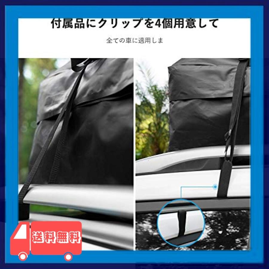 ルーフバッグ Aplle ルーフキャリアバッグ 交換無料 100 防水 カーゴバッグ 折り畳み式 大容量4 持ち運びに便利 屋根バッグ