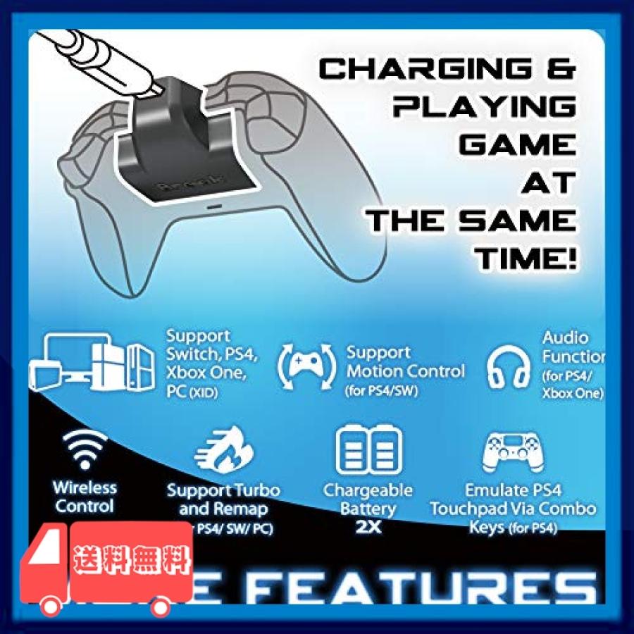 Brook Xbox One用 無線コントローラアダプタ Switch Ps4 Xbox One Pc Iosに対応 ワイヤレス リマップ機能 ターボ機能 ブラ Kpf 麻生川商店 通販 Yahoo ショッピング