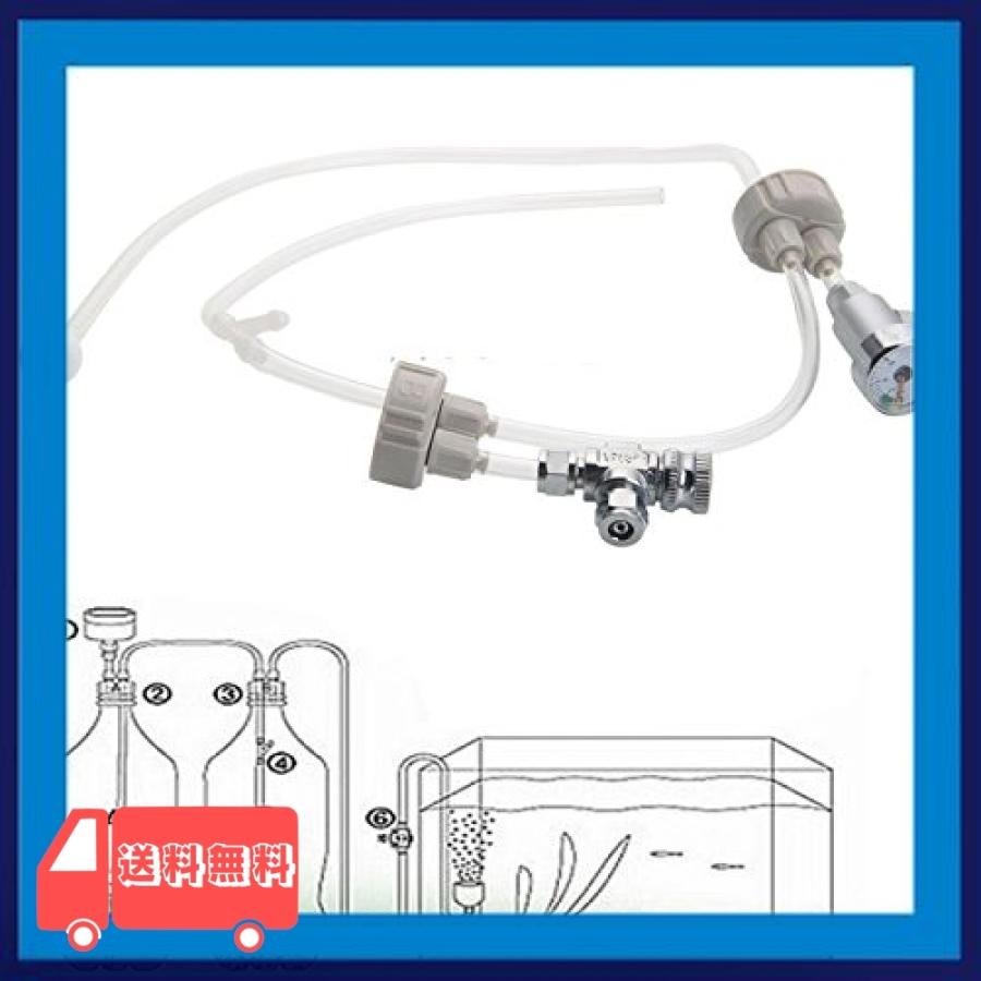 Co2ディフューザー Co2広散器 水族館 水槽 Diy Co2ジェネレータ システムキット 圧力計 エア流量調整バルブ Mcc 麻生川商店 通販 Yahoo ショッピング
