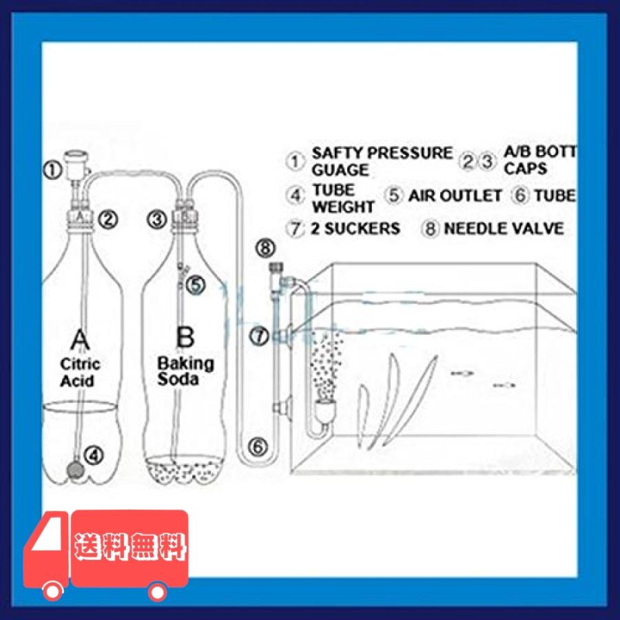 Co2ディフューザー Co2広散器 水族館 水槽 Diy Co2ジェネレータ システムキット 圧力計 エア流量調整バルブ Mcc 麻生川商店 通販 Yahoo ショッピング