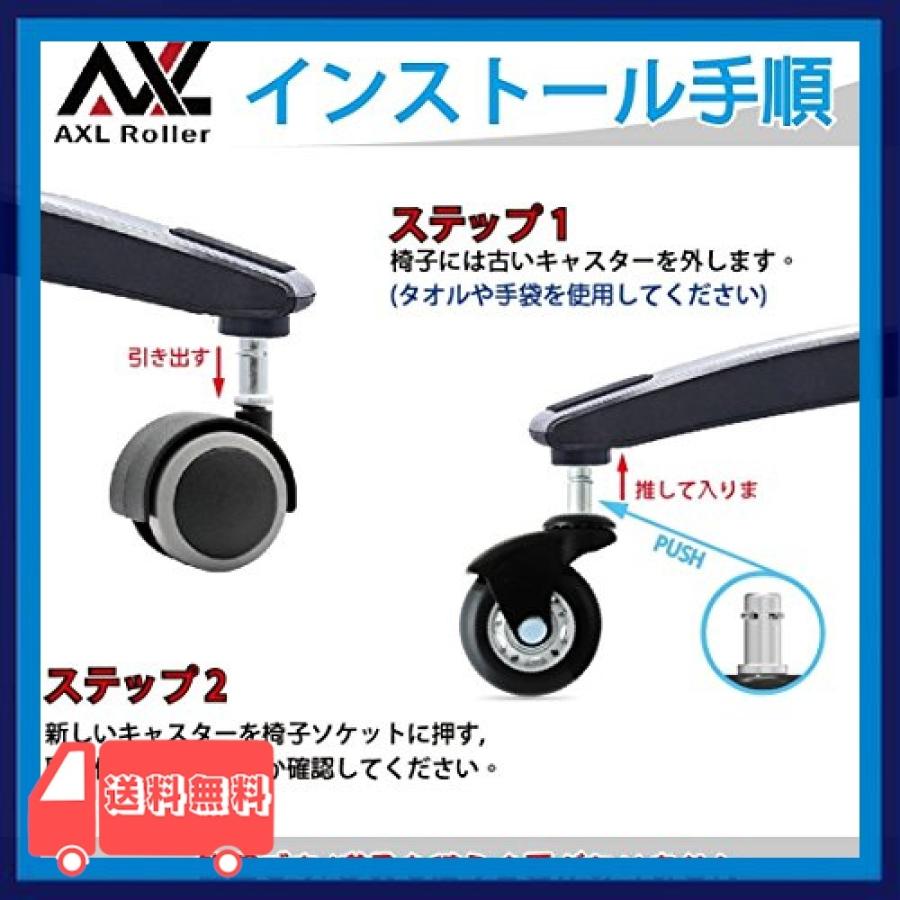 Axl Roller 2 5インチ オフィスチェア交換用イスキャスター Oaキャスター フローリング用 差し込み式360度回転 取 Vyr 麻生川商店 通販 Yahoo ショッピング