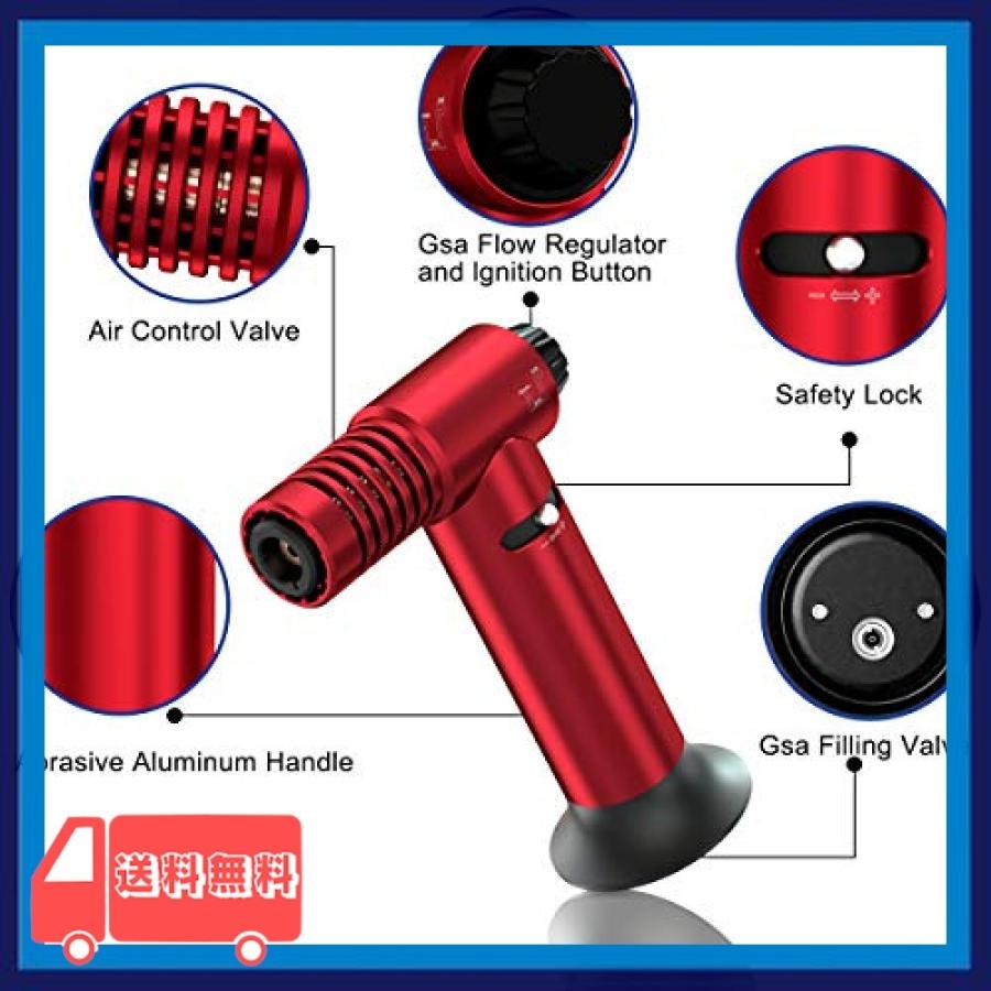 Xrise トーチバーナー ガストーチバーナー キッチントーチ 充填式バーナー 炙り調理用バーナー 炎温度調整可 Wlg 麻生川商店 通販 Yahoo ショッピング