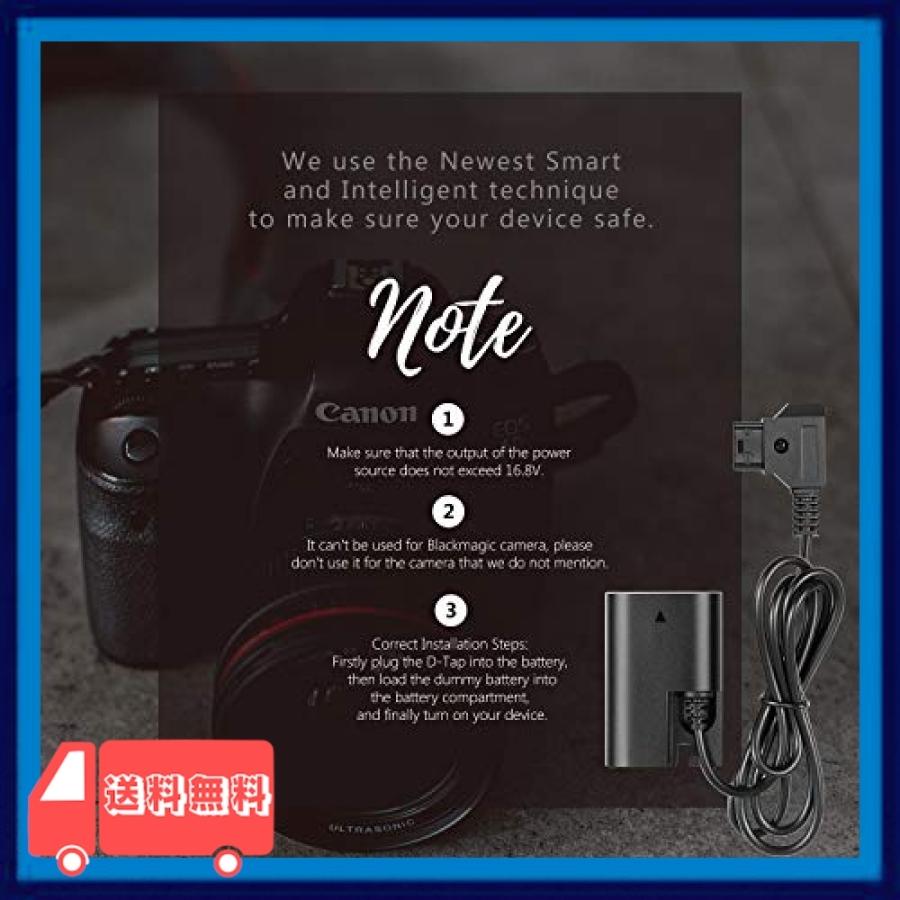 Neewer Dr E6 Dcカプラー交換品 Lp E6ダミーバッテリー電源アダプター用 D Tapケーブル付き Canon 5d Mark Ii Iii Iv 5ds 5ds Wss 18tiqyfmlhdh 麻生川商店 通販 Yahoo ショッピング