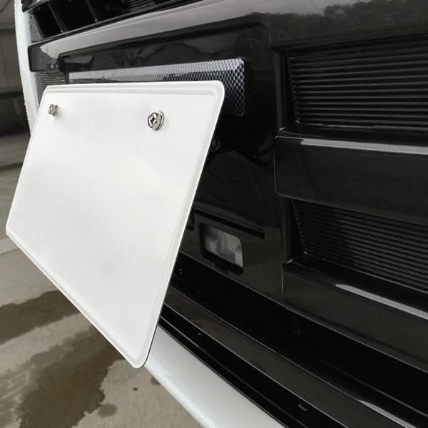 ナンバープレート ステー カーボン調 ブラック 角度調整 可能 無段階 軽自動 普通車 フロント イメチェン 車 汎用 外装 Caboste F0327 10a アルファスペース 通販 Yahoo ショッピング