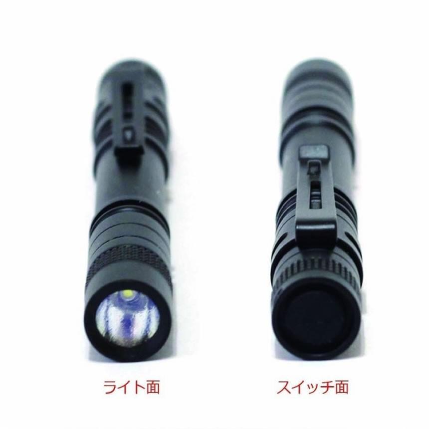 懐中電灯 電池式 ペン型 ポケット 250LM ミニ 100000時間寿命 CREE LED