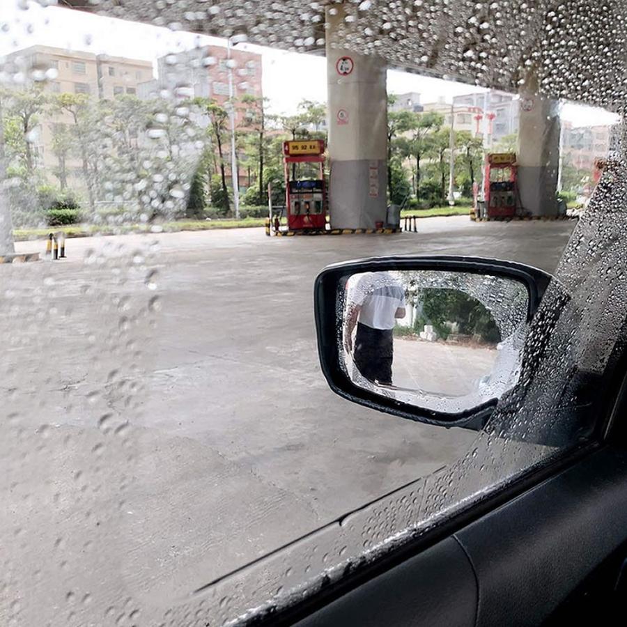 車用 ドアミラーフィルム 4枚入り 透明 汎用型 カーバックミラー 防水フィルム 防水 雨除け 曇り止め 4 Kumodo Kg1213 21a アルファスペース 通販 Yahoo ショッピング