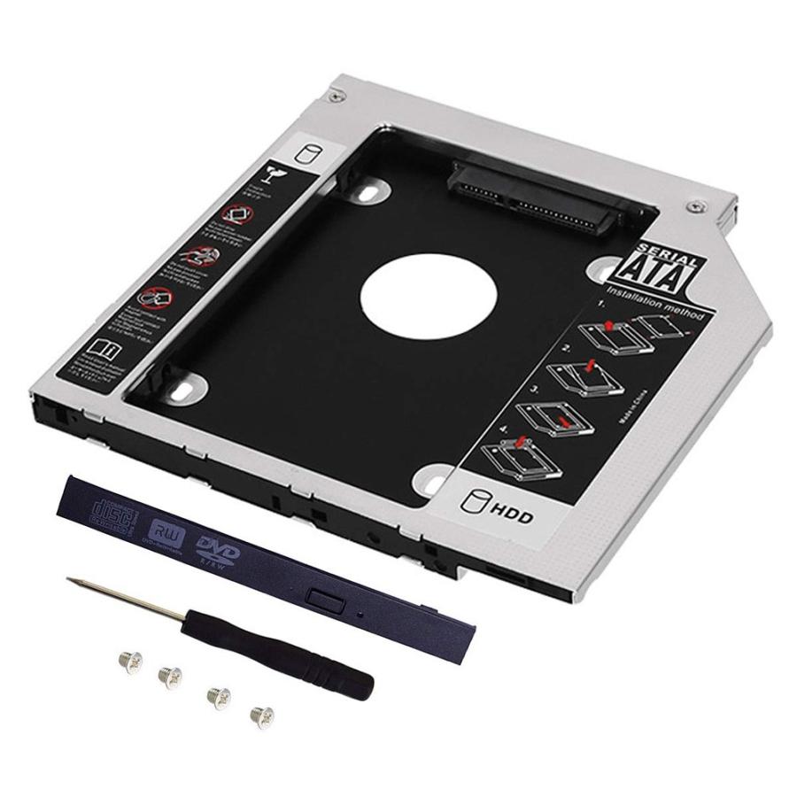 9 5mm ノートパソコン ノートpc ドライブ マウンタ セカンド 光学ドライブベイ用 Sata Hdd Ssd マウンタ Cd Dvd Cd Rom Hdd Caddy Npc Mounta 9 Mf0922 19a アルファスペース 通販 Yahoo ショッピング