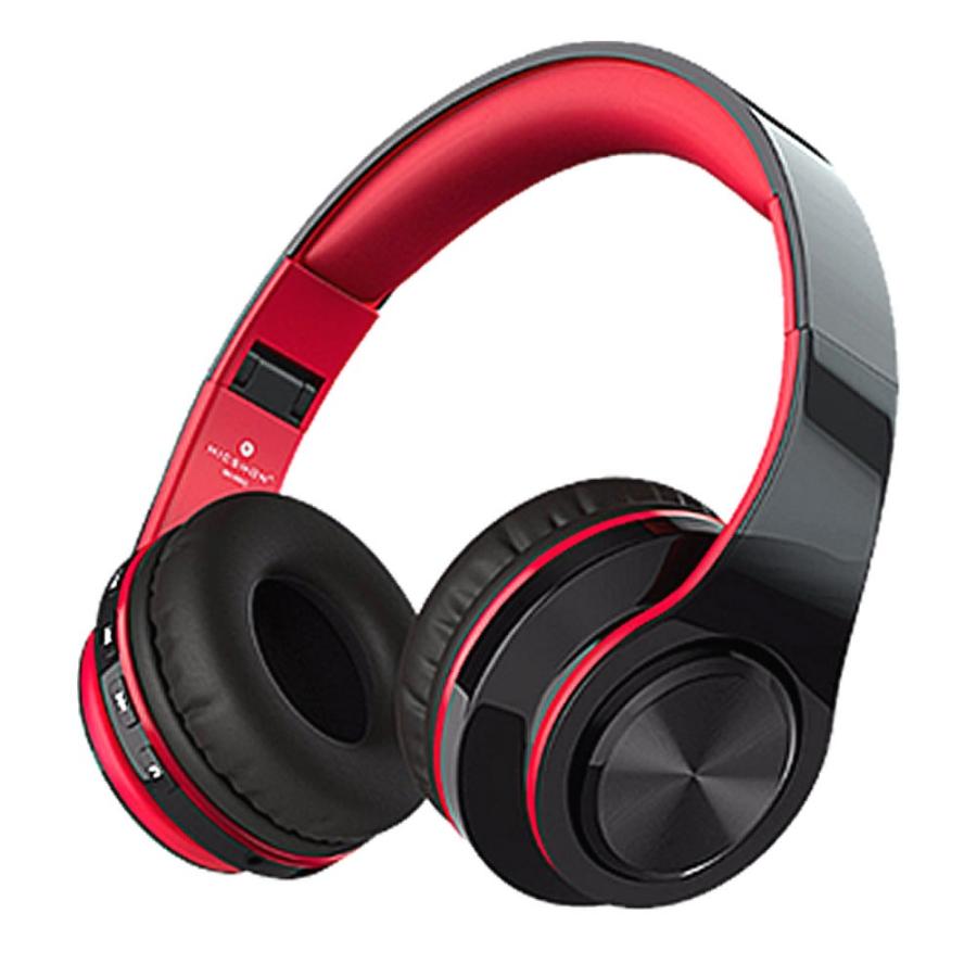 バスマックス 赤 無線 ブルートゥース ヘッドホン ヘッドフォン Bluetooth 10時間再生 重低音 高音質 ハンズフリー 通話 スマホ Iphone Bassmax Rd Mf1215 2a アルファスペース 通販 Yahoo ショッピング