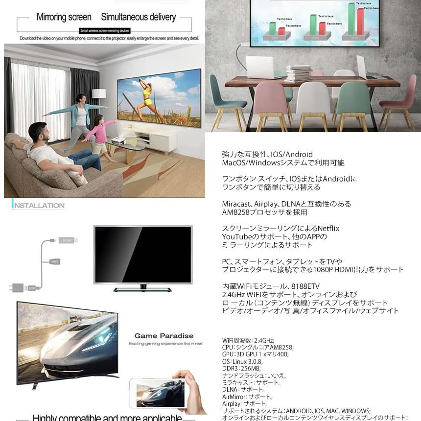 Windowsまたはandroidからmiracastスクリーンミラーリングを使用する方法
