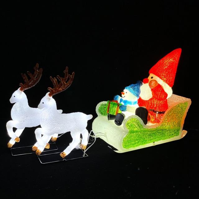 孝四郎☆スノーマンとトナカイのイルミネーション Amazon.co.jp: 1頭