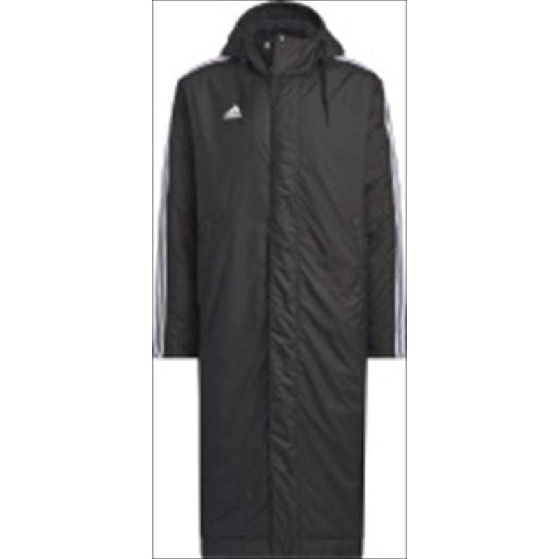 激レア アディダス HYKE コラボ ベンチコート M 常田 大希 ボア 黒 激レア アディダス HYKE コラボ ベンチコート M 常田 大希 ボア 黒