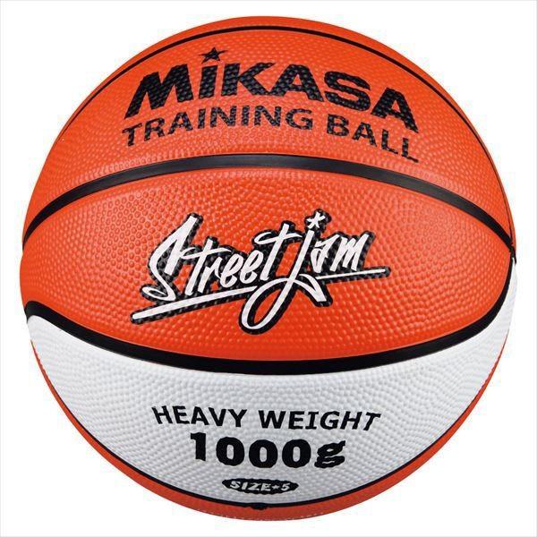 [MIKASA]ミカサ ゴムバスケットボール重量5号球 トレーニング用 (B5JMTR-O) オレンジ/ホワイト[取寄商品]｜aspo