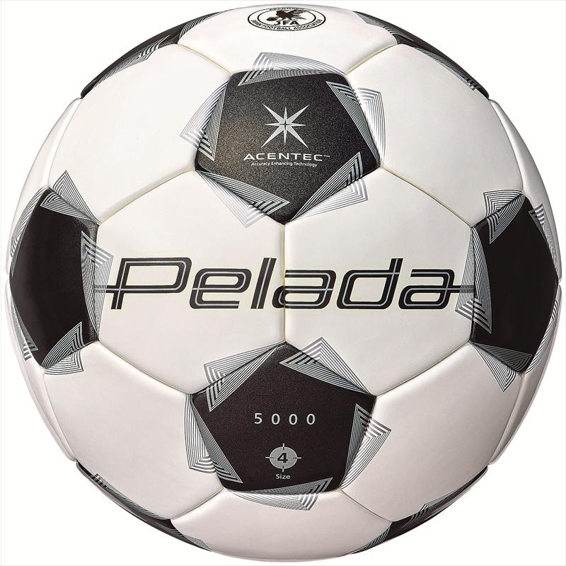 [molten]モルテン サッカーボール検定4号球 ペレーダ5000キッズ (F4L5000) ホワイト×ブラック[取寄商品] | molten