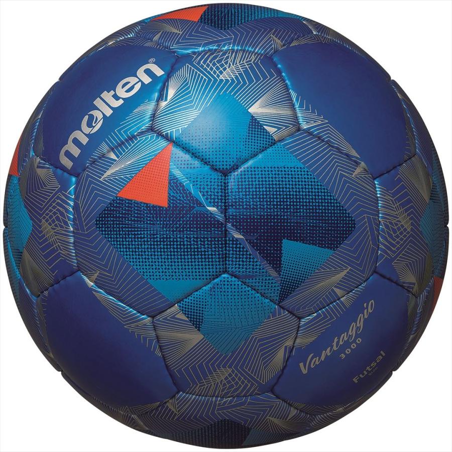 【12個セット】フットサルボール モルテン 4号球 ヴァンタッジオフットサル3000 検定球 メタリックブルーxブルー F9N3000-BB molten（モルテン） フットサルボール 検定4号球 ヴァンタッジオ