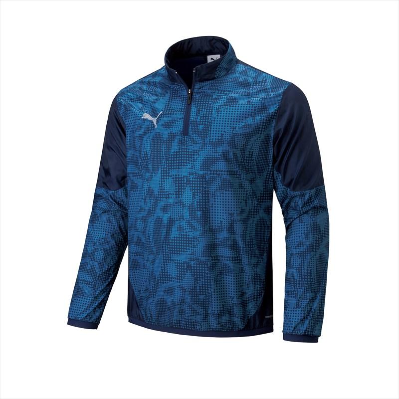 PUMA プーマ サッカーピステ TEAMCUP PISTE トップ ネイビー S 660103 06 PUMA（プーマ） teamCUP PISTE トップ (660103)(06) ネイビー[取寄商品