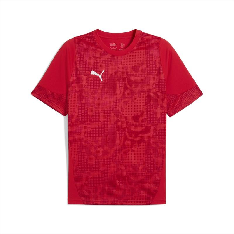 【1点までメール便可】 [puma]プーマ teamCUP TR SSシャツ (660213)(01) プーマ レッド[取寄商品] | PUMA