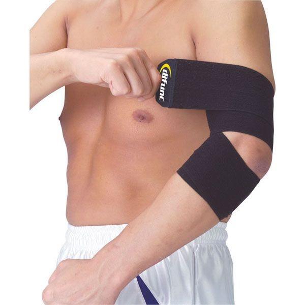 【圧迫調整可】【足首】【ひじ】圧迫・固定用のテーピングサポーター[ディファンク]スピードラップ／足首・ひじ用（D75）.[取寄商品] | 