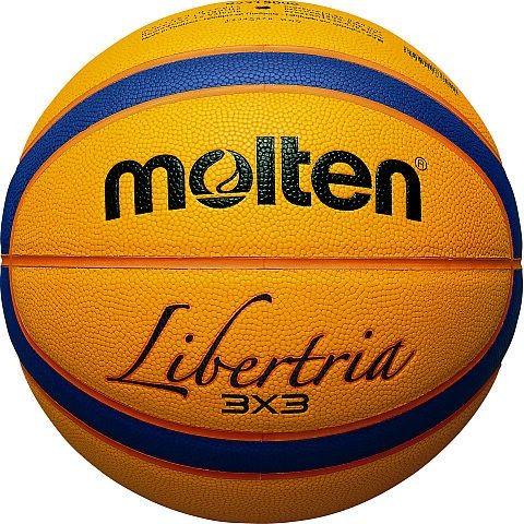 [molten]モルテン 3×3専用バスケットボール 国際公認・検定6号球 リベルトリア5000 3×3 (B33T5000) イエロー×ブルー[取寄商品] | molten | 02