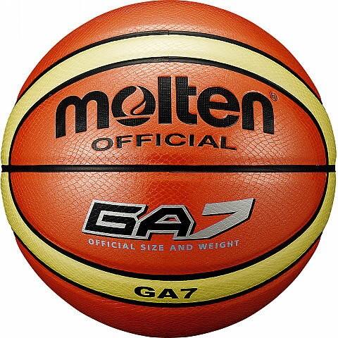 molten（モルテン） 外用バスケットボール7号球 GA7 (BGA7) オレンジ 