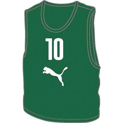 PUMA グリーン ビブス 10枚セット PUMA [PUMA]プーマ サッカービブス10枚セット（2~11番） (920604