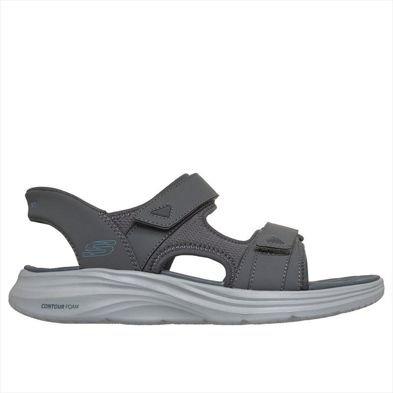 [SKECHERS]スケッチャーズ メンズサンダル CONTOUR FOAM SANDAL - ZAYDER (232799)(CCBL) チャコール/ブルー[取寄商品]の画像