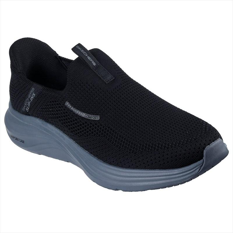 SKECHERS（スケッチャーズ） メンズスリップインズシューズ VAPOR FOAM-VOLANN (233059)(BKGY) ブラック ...