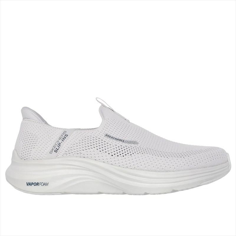 SKECHERS（スケッチャーズ） メンズスリップインズシューズ VAPOR FOAM-VOLANN (233059)(LTGY) ライト ...