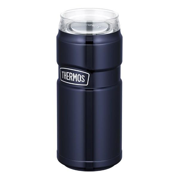 [THERMOS]サーモス 保冷缶ホルダー 500ml缶用 (ROD005)(MDB) ミッドナイトブルー[取寄商品]｜aspo